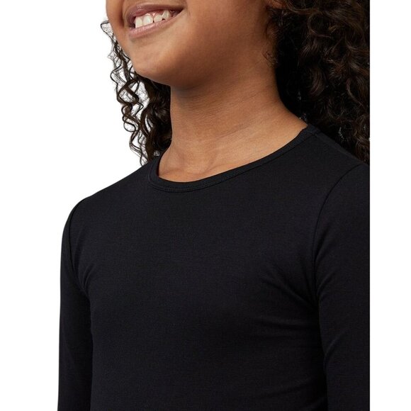 32 Degrees Lg Kids Heat Baselayer Top Long Sleeve Thermal Stretch Winter Shirt - Picture 7 of 15